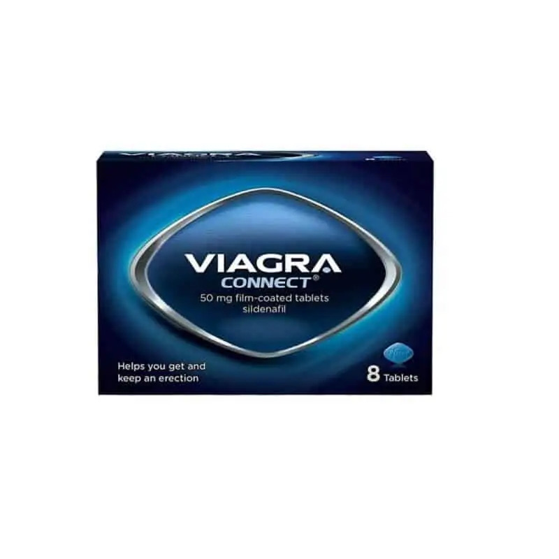 Box of Viagra Connect Tablets for non-prescription erectile dysfunction treatment