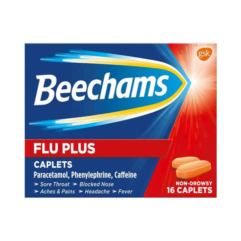 Beechams Flu Plus 16 Caplets