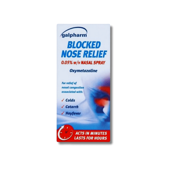 Galpharm Blocked Nose Relief Spray 15ml