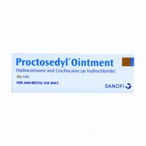 Box of Proctosedyl Ointment for haemorrhoid treatment