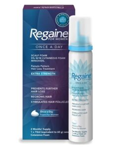 Regaine for Women Once a Day Scalp Foam