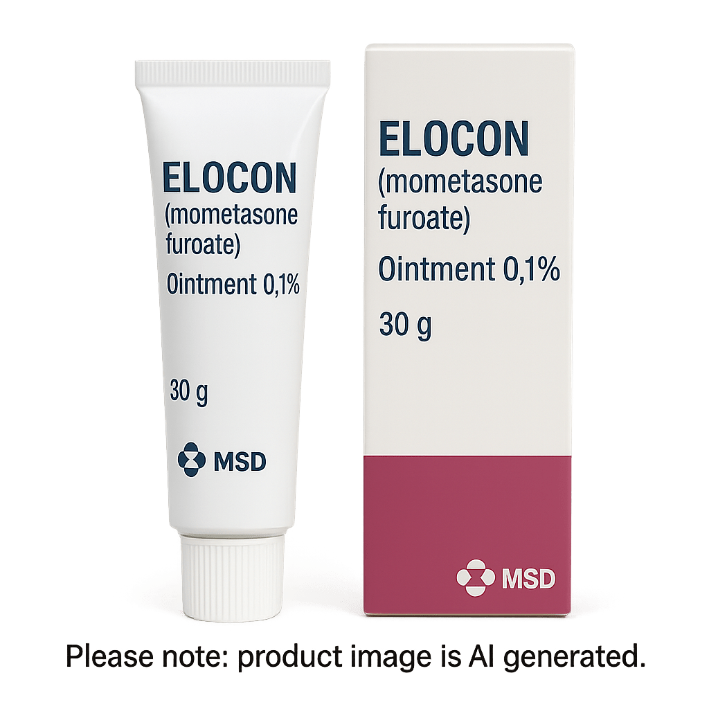 Elocon Ointment 0.1% mometasone furoate topical corticosteroid