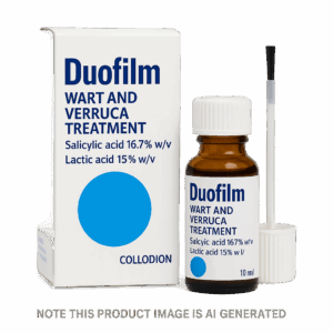 Duofilm liquid treatment with applicator for skin warts