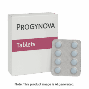 Box of Progynova Tablets for oestrogen replacement