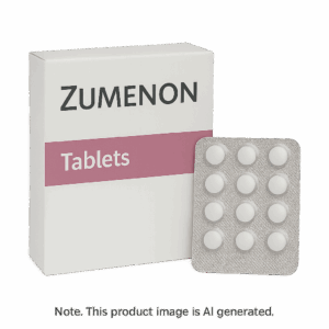 Box of Zumenon Tablets for menopausal symptom relief