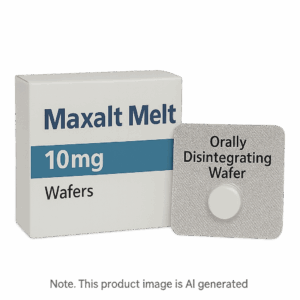 Box of Maxalt Melt 10mg Wafers for migraine relief