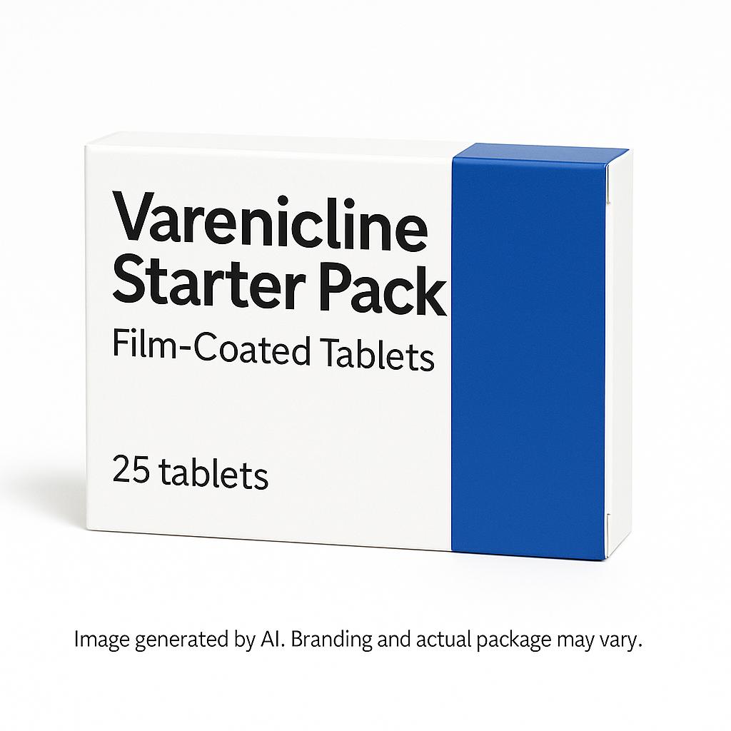 Varenicline Starter Pack Packaging